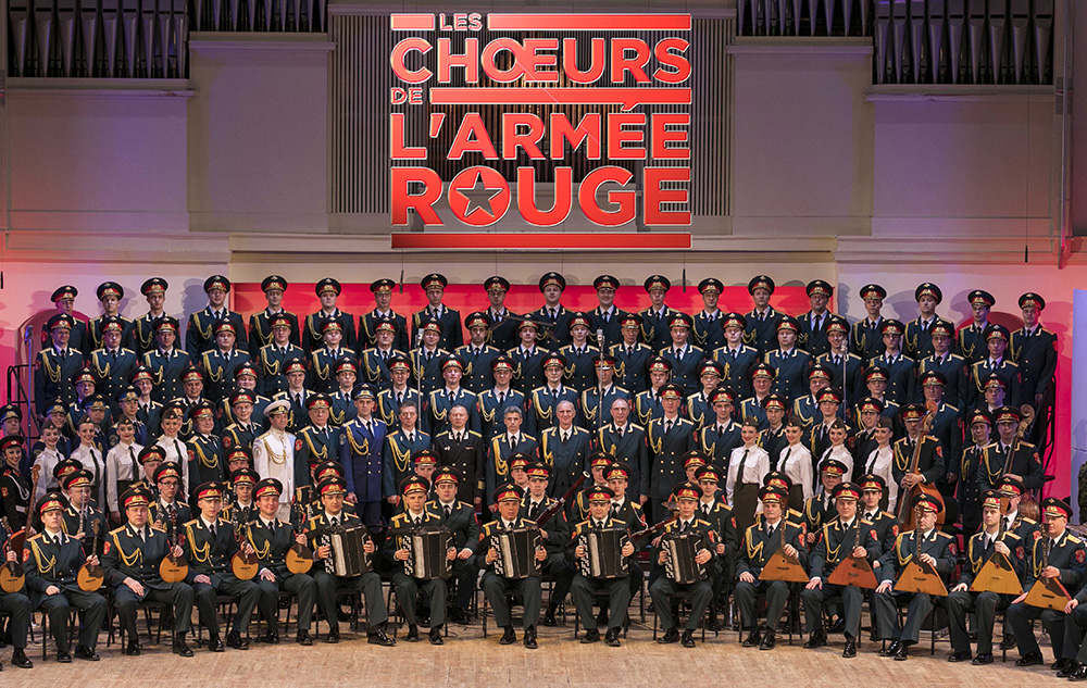 Les Choeurs De L Armee Rouge En Concert Billetterie En Ligne Arachnee Concerts