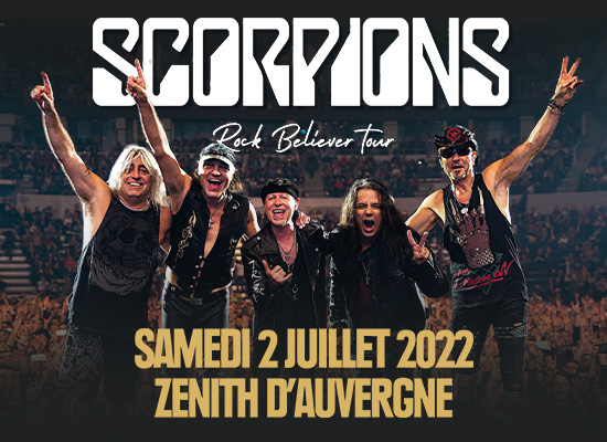 Scorpions en concert au Zénith d'Auvergne