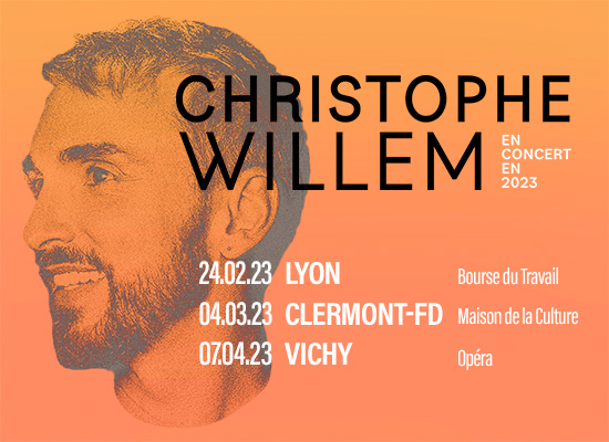 Christophe Willem en Concert
