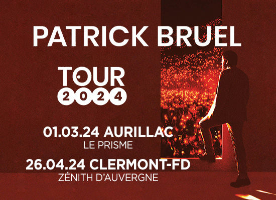 Patrick Bruel tour 2024