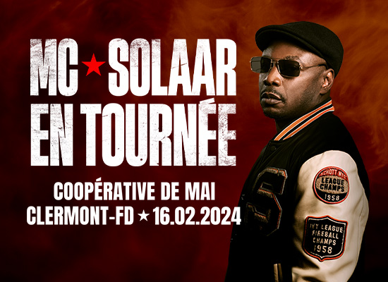MC Solaar en concert à Clermont 2024