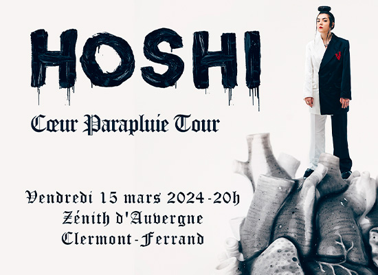 Hoshi en concert au Zénith d'Auvergne