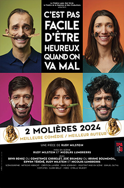 C'est pas facile d'être heureux quand on va mal