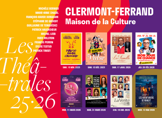 Les Théâtrales 2025-2026