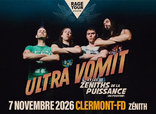Ultra Vomit et les zéniths de la puissance à Clermont
