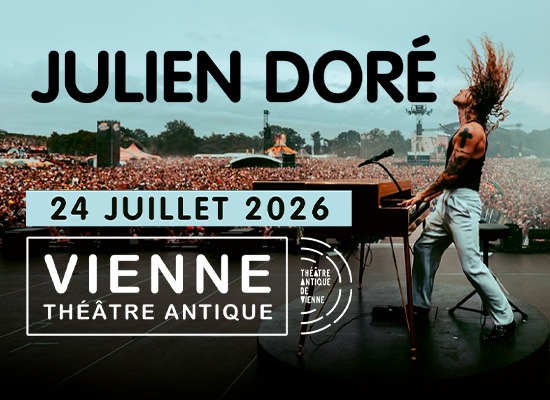 Julien Doré concert Vienne 2026