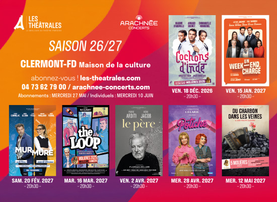 Les Théâtrales 2026/2027